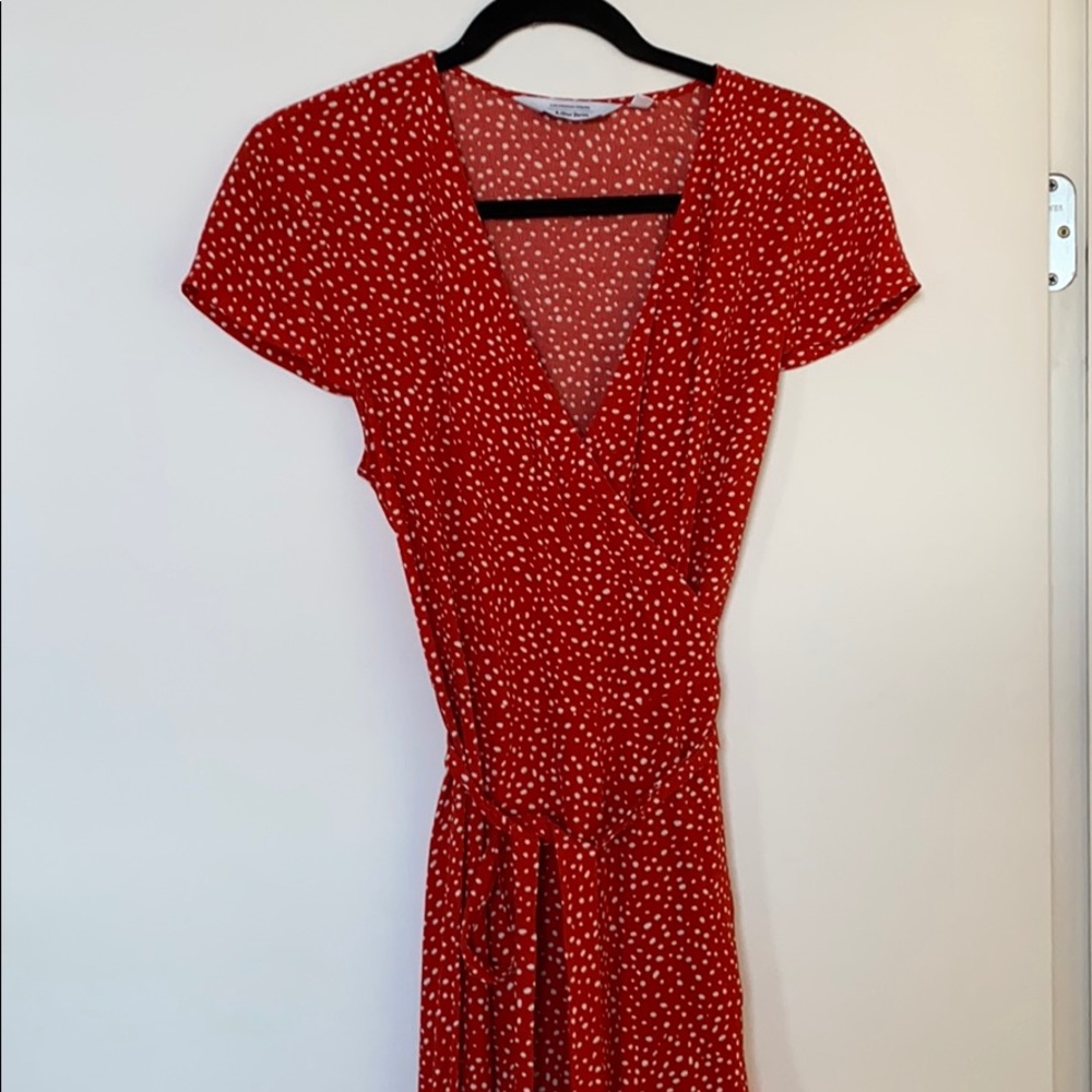 & other stories wrap dress